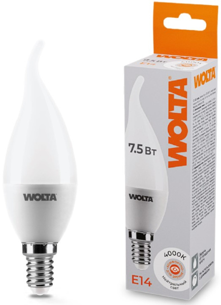 фото Лампа светодиодная WOLTA 25SCD7.5E14 в Уфе