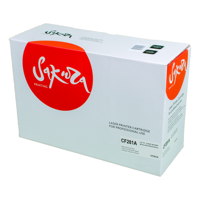 

Картридж Sakura SACF281A для HP LJ Enterprise M630/M604n/M605n/M606dn, черный 10500 к., SACF281A
