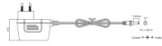фото Адаптер Mean Well SGA25E12-P1J