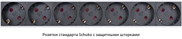 фото Блок розеток 19", 10 розеток Cabeus PDU-16-10S-10C13-B в Санкт-Петербургe