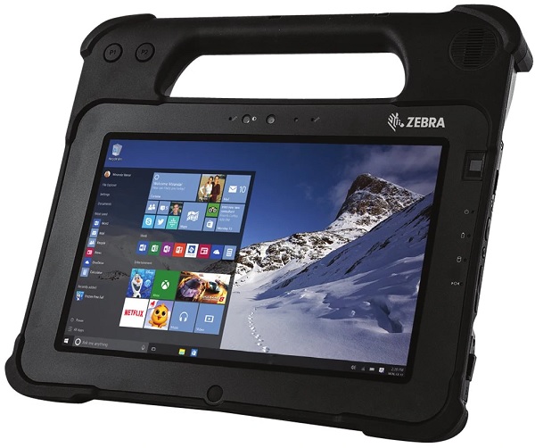 

Планшет Zebra L10 NFC, WWAN W/GPS, XPAD, 500 nits, BCR, 4 GB RAM, 64 GB EMMC, Android, EXT BAT, kickstand, ROW, L10