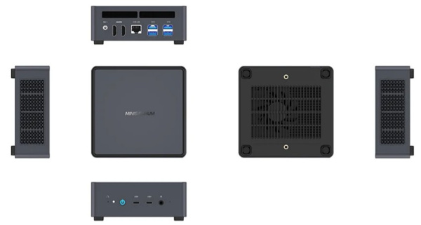 фото Мини ПК Minisforum UM790PRO/16GB+512GB (AMD Ryzen 9 7940HS (8/16; 4ГГц; 16Мб), 5.2ГГц, 16ГБ DDR5, SSD 512 Гб, Radeon 780M, Windows 11 Профессиональная) [UM790PRO/16GB+512GB]