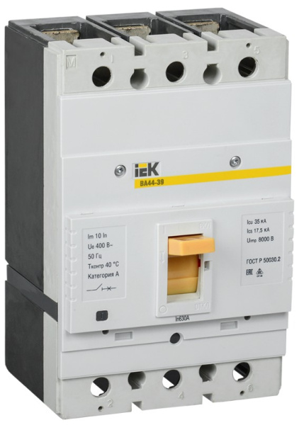 Изображение товара Автоматический выключатель IEK SVT50-3-0630-35