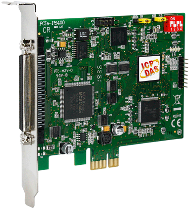 

Плата ICP DAS PCIe-PS400 CR PCI Express Bus, High-speed 4-axis Motion Control Card with FRnet Master (RoHS), PCIe-PS400 CR