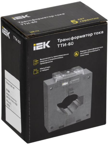 фото Трансформатор тока IEK ITT40-3-10-0800-08 в Казани