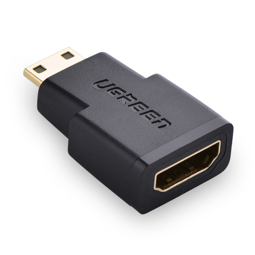 

Адаптер UGREEN 20101 mini-HDMI/HDMI, черный, 20101