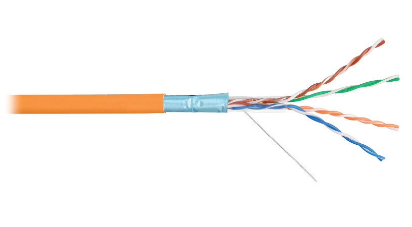 

Кабель витая пара F/UTP 5e кат. 4 пары NIKOMAX NMC 9200C-OR 24AWG(0.52 мм), медь, одножильный (solid), внутренний, полимерный материал, нг(A)-HF, оран, NMC 9200C-OR