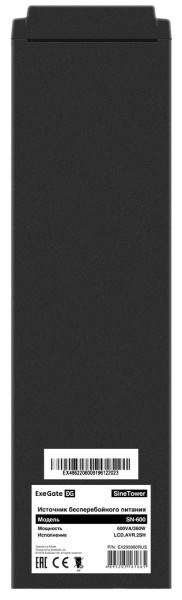 фото Источник бесперебойного питания  Exegate SineTower SN-600.LCD.AVR.2SH в Уфе