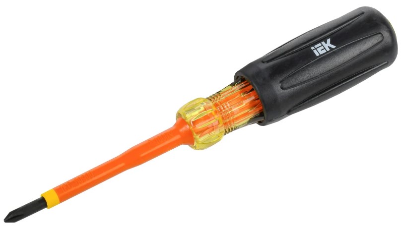 

Отвертка IEK A2L5-SC30-T3-PH-10-080 ARMA2L 5 диэлектрическая PH1х80 Т3, A2L5-SC30-T3-PH-10-080