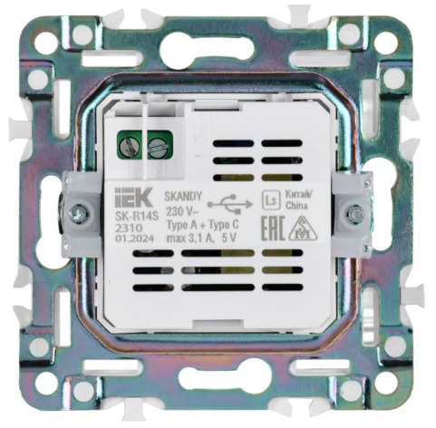 фото Розетка USB  IEK SK-U22-018-K50 в Казани
