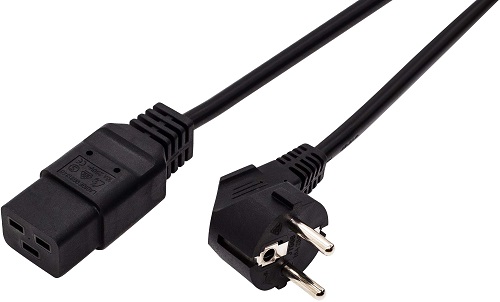 

Кабель питания Filum FL-PC16-EU-C19-3M CEE 7/7- С19, 3х1.5мм², 220В, 16A, 3500 Вт, чёрный, 3м, FL-PC16-EU-C19-1.8M