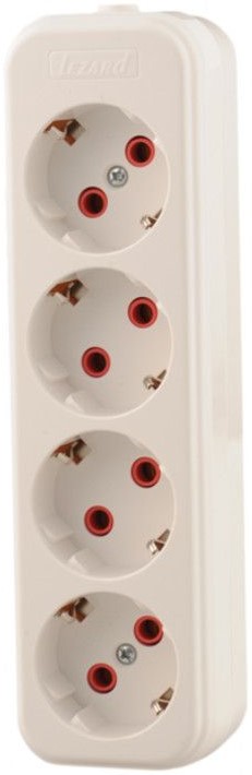 

Колодка удлинителя Lezard 720-0400-401 Lila 4-м с заземл., 720-0400-401