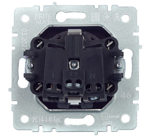 фото Розетка с заземлением  IEK BR-R14-16-K46 в Уфе