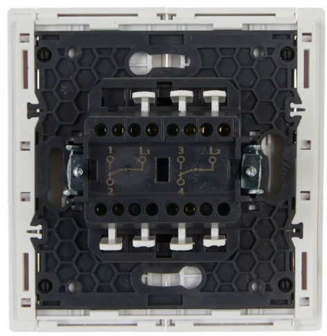 фото Переключатель двухклавишный  IEK FP-V22-0-10-1-K01 в Уфе