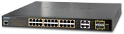 фото Коммутатор PoE  Planet GS-4210-24PL4C
