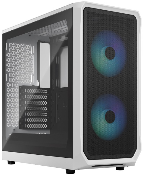 Изображение товара Корпус ATX Fractal Design Focus 2 RGB White TG Clear Tint