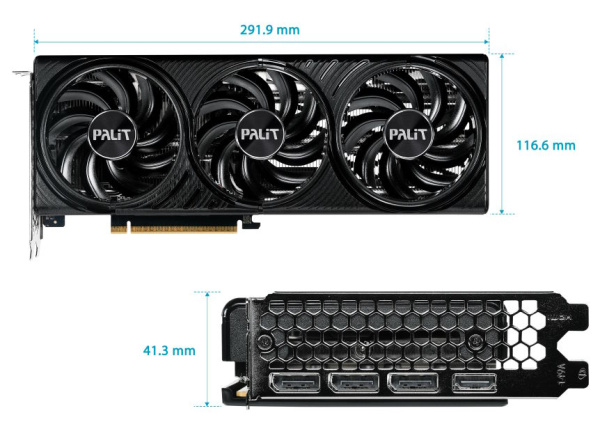 фото Видеокарта Palit GeForce RTX 5060 TI INFINITY 3 (NE7506T019T1-GB2061S) в Омске
