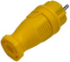 фото Удлинитель силовой iTOK i-CONNECT-COLOR-SUR-PVS-215-1-44-30-YELLOW в Красноярске