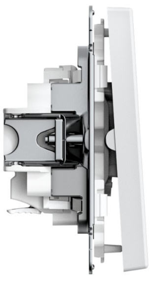 фото Выключатель двухклавишный  Systeme Electric GAL000151S в Омске