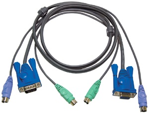 

Кабель Aten 2L-5002P/C мон+клав+мышь PS/2, HD DB15+2x6MINI-DIN, Female/2xMale-3xMale, 8+6+6 проводов, опрессованный, 1.8 м, черный, 2L-5002P/C
