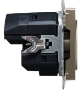 фото Розетка с заземлением IEK BR-R14-16-U22-018-K37