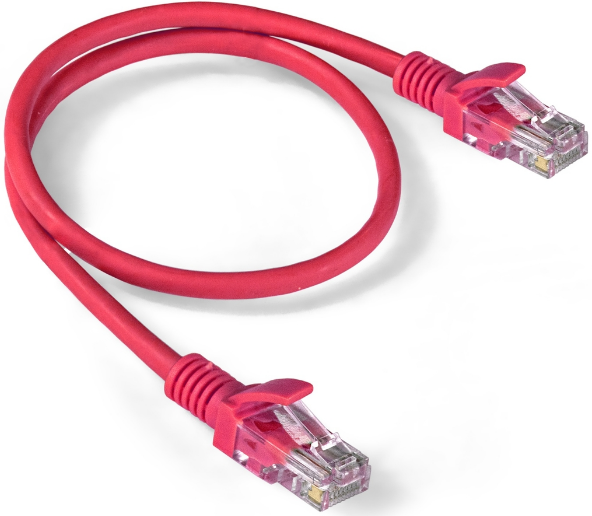 

Кабель патч-корд U/UTP 5e кат. 0.5м Exegate UTP-RJ45-RJ45-5e-0,5M-LSZH-RD EX286378RUS красный, UTP-RJ45-RJ45-5e-0,5M-LSZH-RD