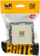 фото Розетка компьютерная  IEK BR-K10-2-K10 в Санкт-Петербургe