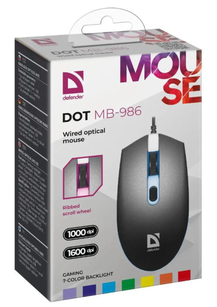 фото Мышь  Defender Dot MB-986 в Омске