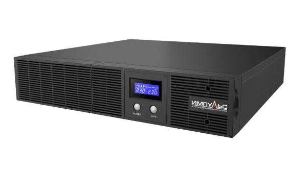 Изображение товара Источник бесперебойного питания Импульс Слим 2000 Эффективный и надежный для офиса и серверных