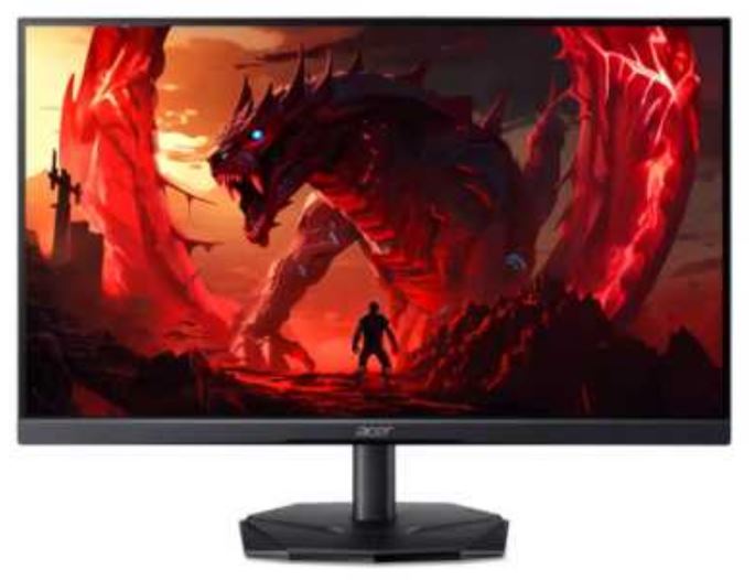 

Монитор 25" Acer Nitro KG251QP3biip UM.KX1CD.301 1920x1080, VA, 250 cd/m, 3000:1, 1 ms, 178°/178°, 180Hz, 2хHDMI 2.0, DP, black, Nitro KG251QP3biip