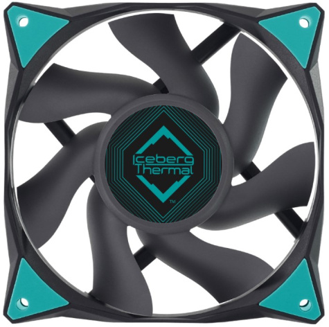 фото Вентилятор для корпуса Iceberg Thermal IceGALE 120mm BLACK в Омске
