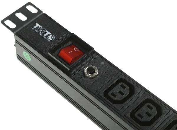 фото Блок розеток 19", 9 розеток TWT TWT-PDU19-10A9C3 в Казани
