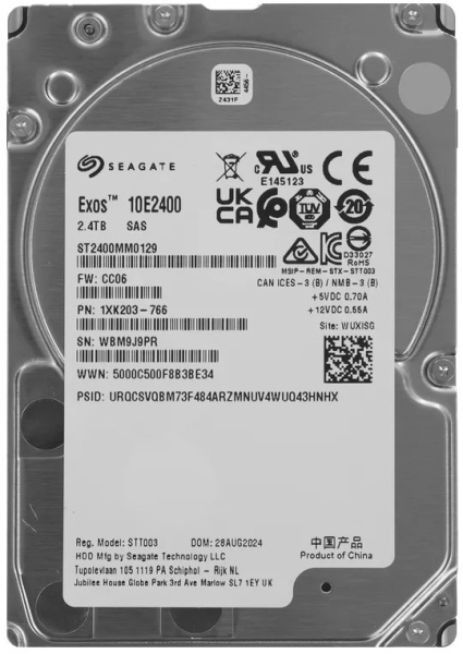 фото Жесткий диск 2.4TB SAS 12Gb/s Seagate ST2400MM0129 в Ростове-на-Дону