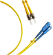 фото Патч-корд волоконно-оптический Hyperline FC-D2-9-SC/UR-ST/UR-H-3M-LSZH-YL в Уфе