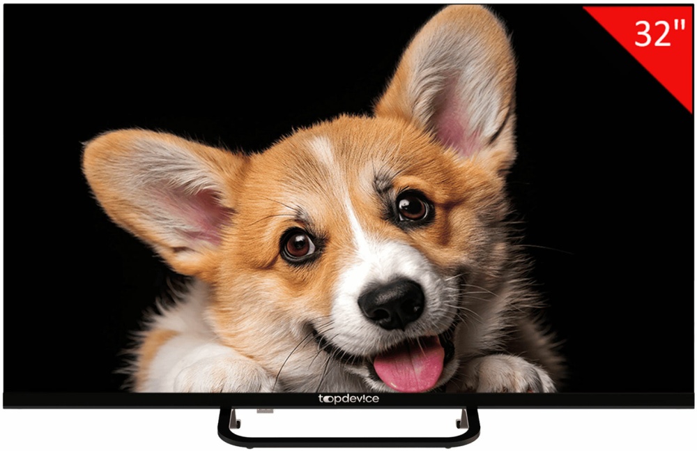 

Телевизор TopDevice TDTV32CS03H_BK 32"/HD/VA/Smart YaOS/1-8 Гб/BT/черный, TDTV32CS03H_BK