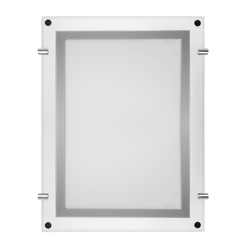 

Панель Rexant 670-1283 световая бескаркасная тонкая Постер Crystalline LED подвесная двухсторонняя 210х297, видимая часть 190х277, габариты 281х368, 7, 670-1283