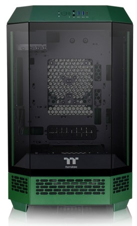 

Корпус mini-ITX Thermaltake The Tower 300 Racing Green CA-1Y4-00SCWN-00 зеленый, без БП, 2*USB3.0, audio, The Tower 300 Racing Green