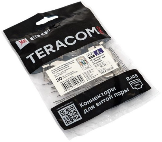 фото Коннектор  EKF TRP-PLUG-6FTP-20 в Уфе