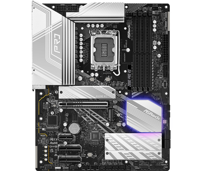 

Материнская плата ATX ASRock Z890 PRO RS (LGA1851, Z890, 4*DDR5 (9066), 4*SATA, 4*M.2, 3*USB 3.2, 4*USB 2.0, 2*USB Type-C, PCIe x16, 2*PCIe x4, HDMI,, Z890 PRO RS