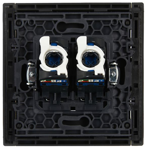 фото Розетка компьютерная двойная IEK FP-K20-2-K03 в Казани