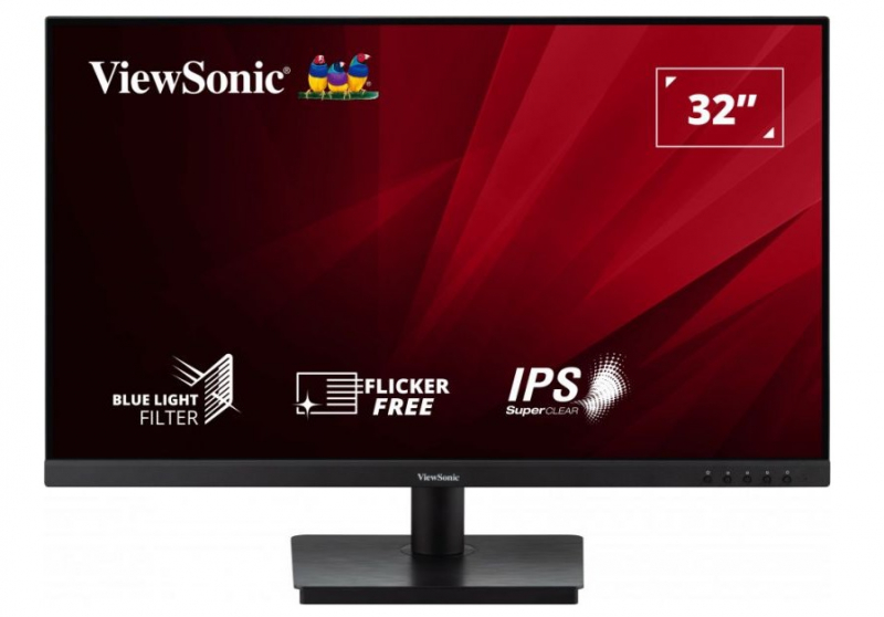 

Монитор 32" Viewsonic VA3209-MH черный, TFT IPS, 16:9, 4ms, 250cd, 1200:1, 178°/178°, 1920x1080, VGA, HDMI, VA3209-MH