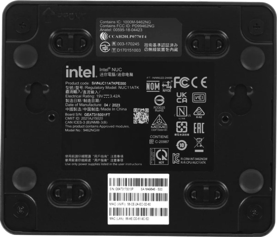 фото Платформа  Intel BNUC11ATKPE0001 в Уфе