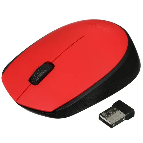 

Мышь Wireless Logitech M170 910-004648 USB, 1000 DPI, red, M170