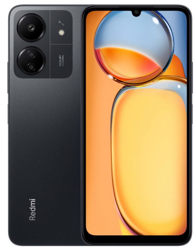 

Смартфон Xiaomi Redmi 13C 4/128GB Midnight Black, Redmi 13C 4/128GB
