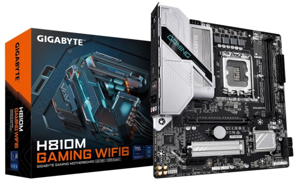 фото Материнская плата mATX GIGABYTE H810M GAMING WIFI6 в Уфе