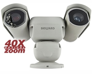 

Видеокамера IP Beward B89L2-5230Z40 2 Мп, 1/2.8'' КМОП, 0.02 лк, H.265MP/H.264/MJPEG, 1920x1080 25 к/с, 40х оптич./16х цифр., 2D/3DNR, microSDHC, IP66, B89L2-5230Z40