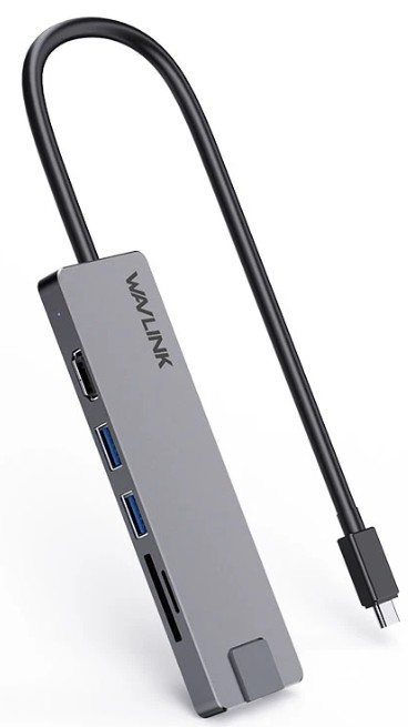 

Док-станция WAVLINK WL-UHP3409 Pro USB-C Travel Mini/100W PowerDelivery/ 1xUSB3.0/1xUSB2.0/1xHDMI 4K 60HZ/1xGigabit LAN/SD/Micro SD Card Reader, WL-UHP3409 Pro