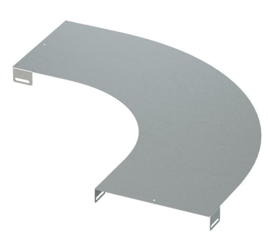 Изображение товара Крышка на угол горизонтальный 90° DKC LK0036K для защиты кабелей 600 мм