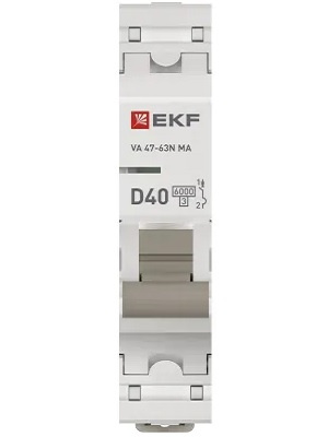 фото Автоматический выключатель  EKF M63MA6140D в Красноярске