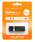 фото Накопитель USB 2.0 Qumo QM64GUD-OP2-black